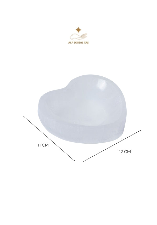 Image of Sertifikalı Selenit Doğal Taş Kolye - Bileklik Enerji Banyosu S.K: 0080