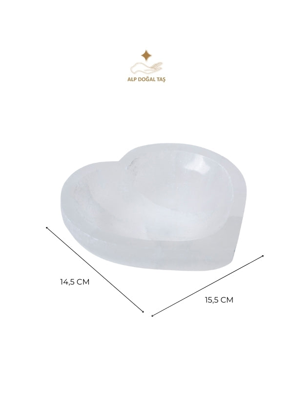 Image of Sertifikalı Selenit Doğal Taş Kolye - Bileklik Enerji Banyosu S.K: 0081