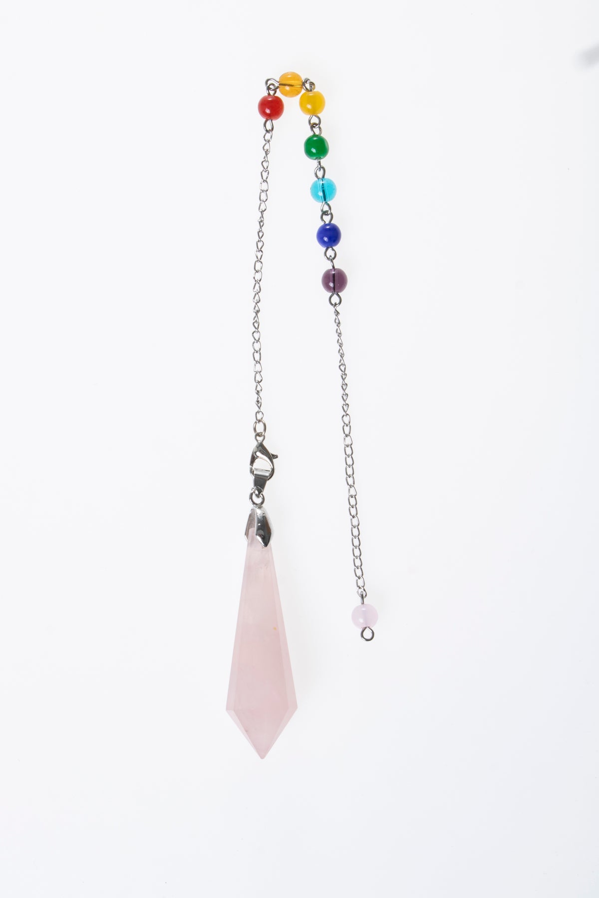 Image of Sertifikalı Pembe Kuvars Pandül -  Aşkın Pusulası