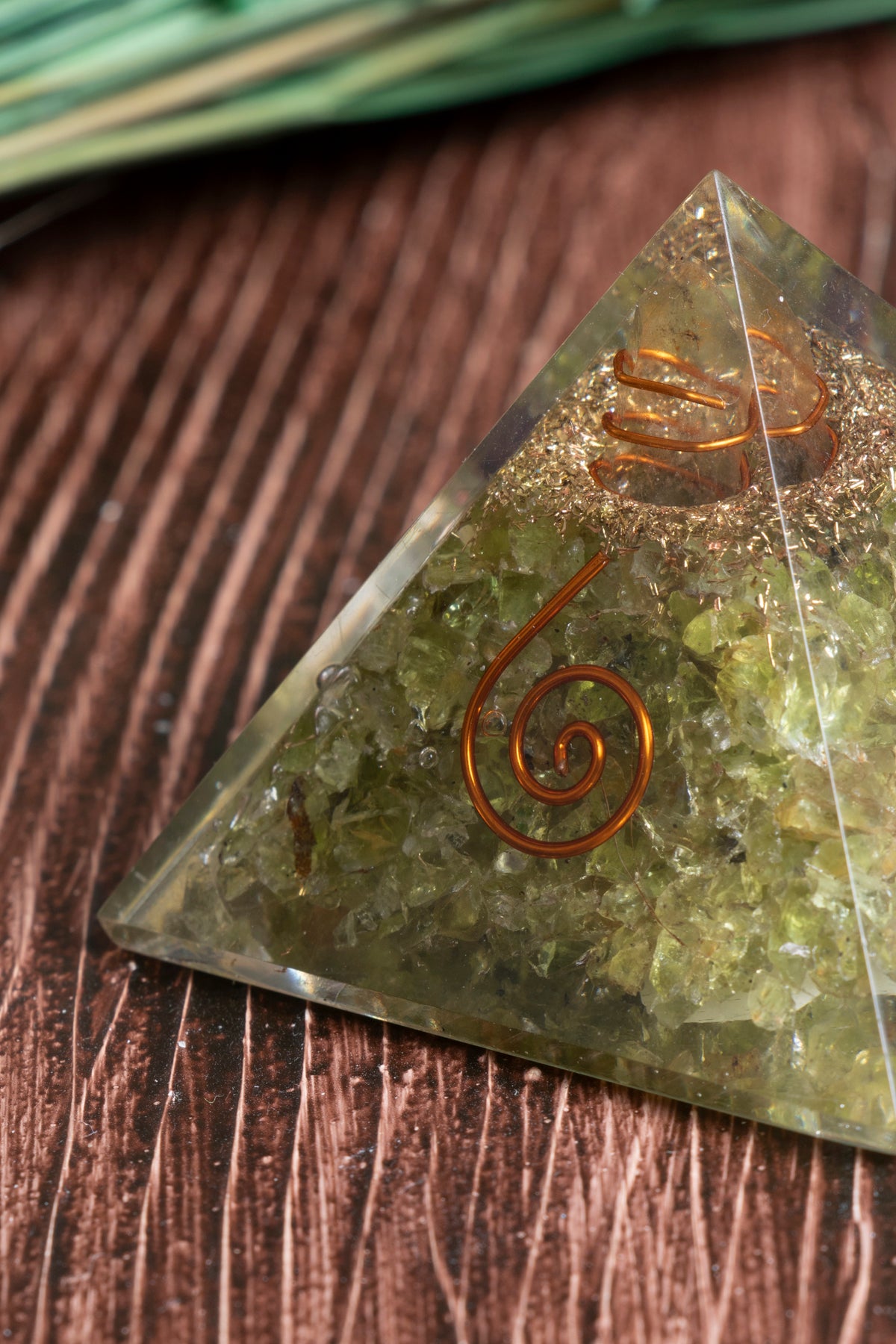 Image of Sertifikalı Zebercet Doğal Taş Piramit - Huzur Kalkanı Piramidi S.K:0001