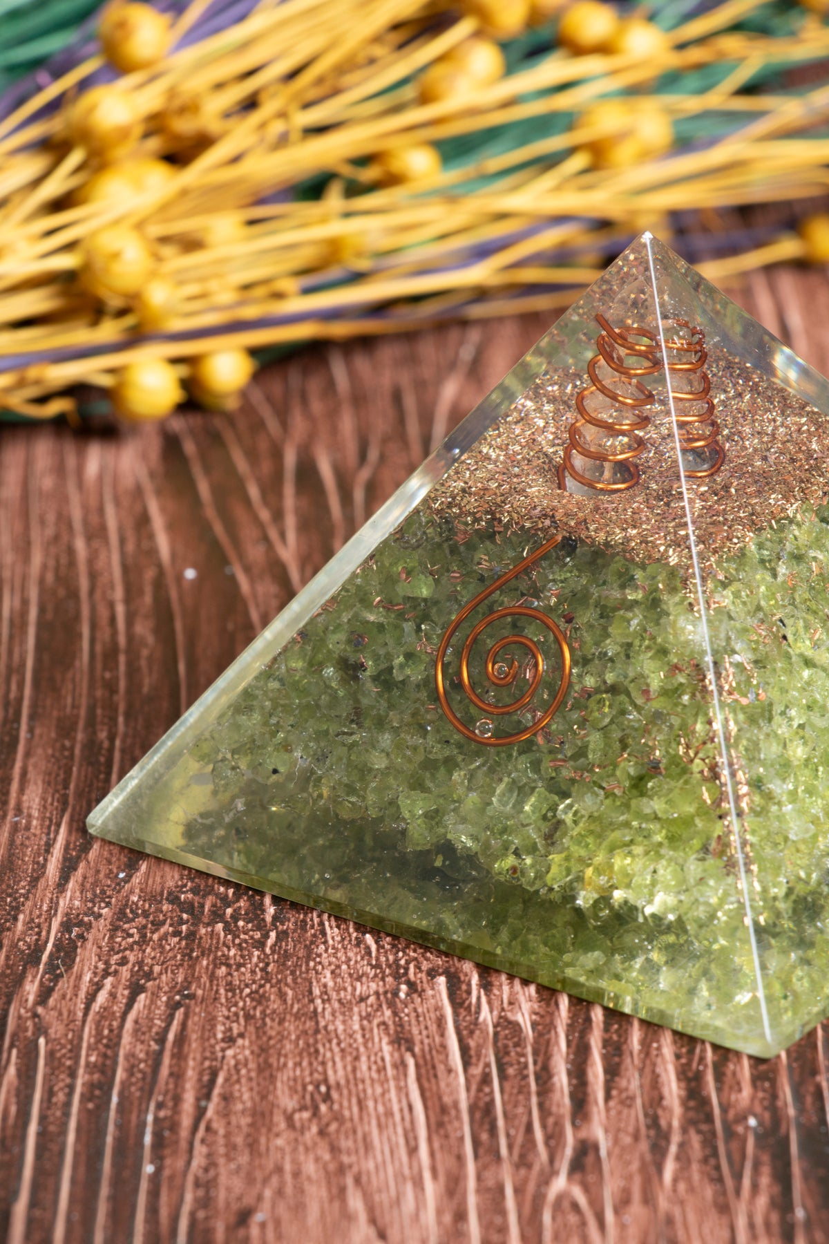 Image of Sertifikalı Zebercet Doğal Taş Huzur Kalkanı Piramidi S.K: 0020