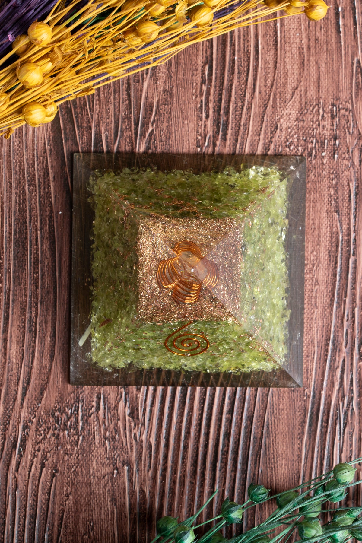 Image of Sertifikalı Zebercet Doğal Taş Huzur Kalkanı Piramidi S.K: 0020