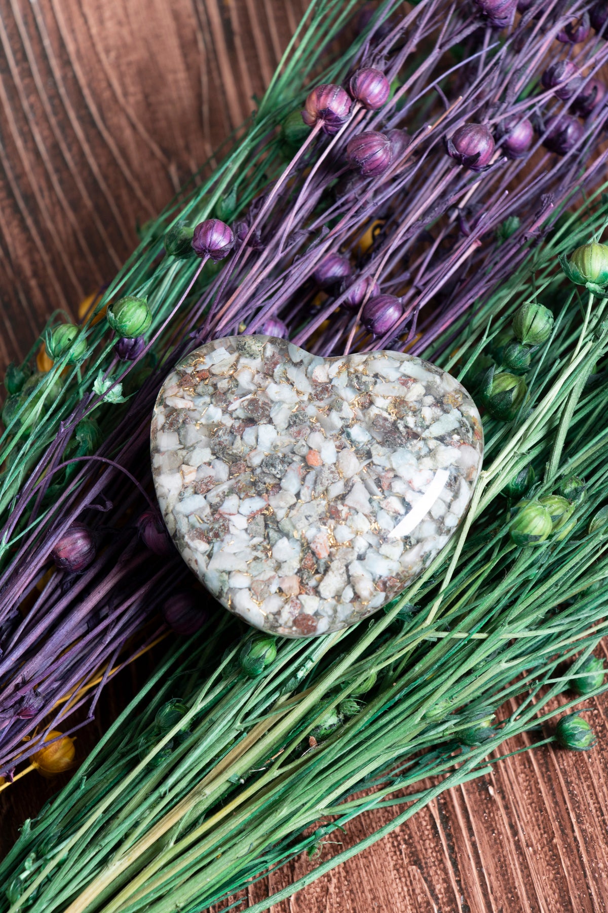 Image of Sertifikalı Larimar Doğal Taş Atlantis Kalbi S.K: 0053