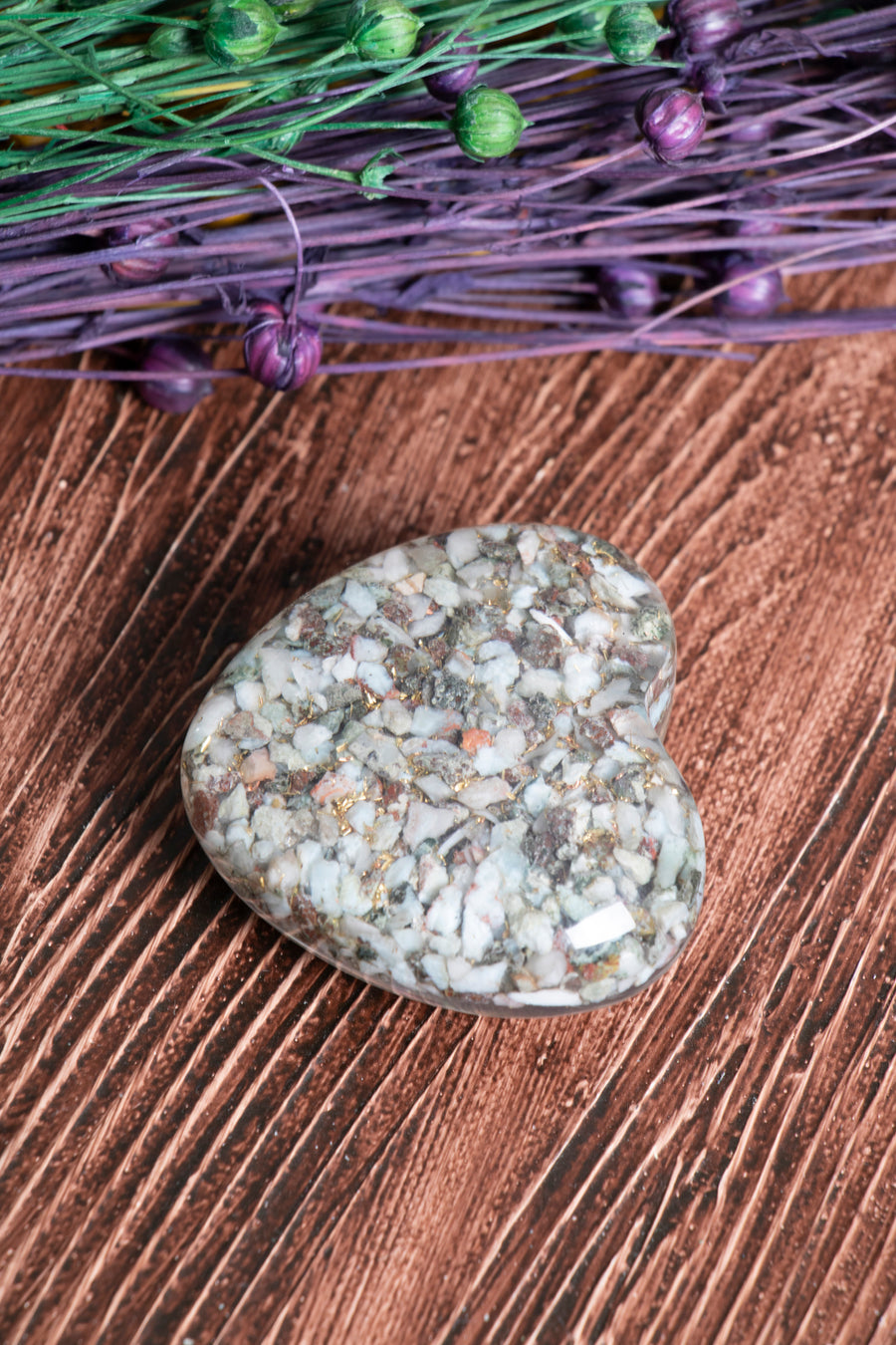 Sertifikalı Larimar Doğal Taş Atlantis Kalbi S.K: 0053
