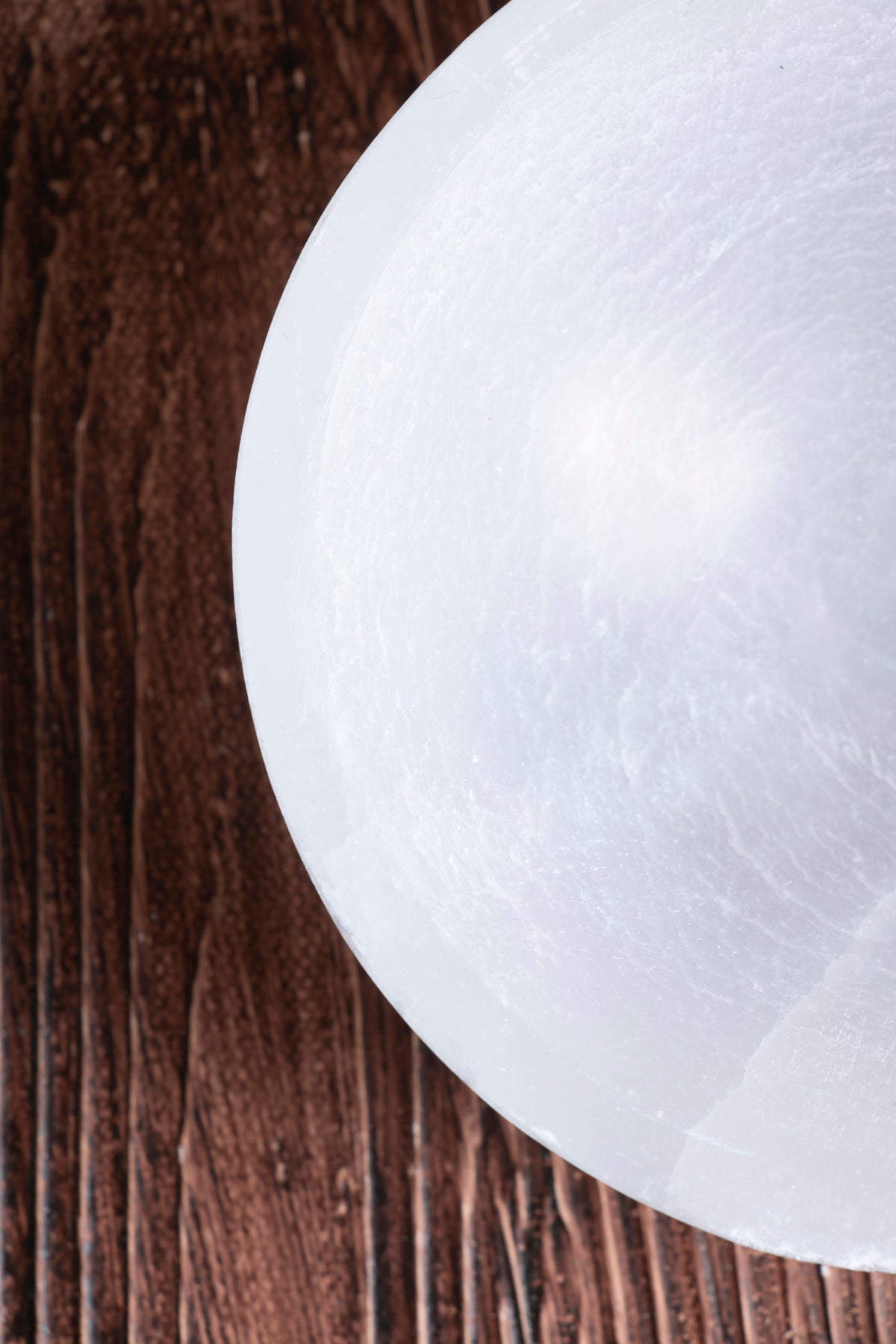 Image of Sertifikalı Selenit Doğal Taş Enerji Temizleme Tabağı S.K: 0060