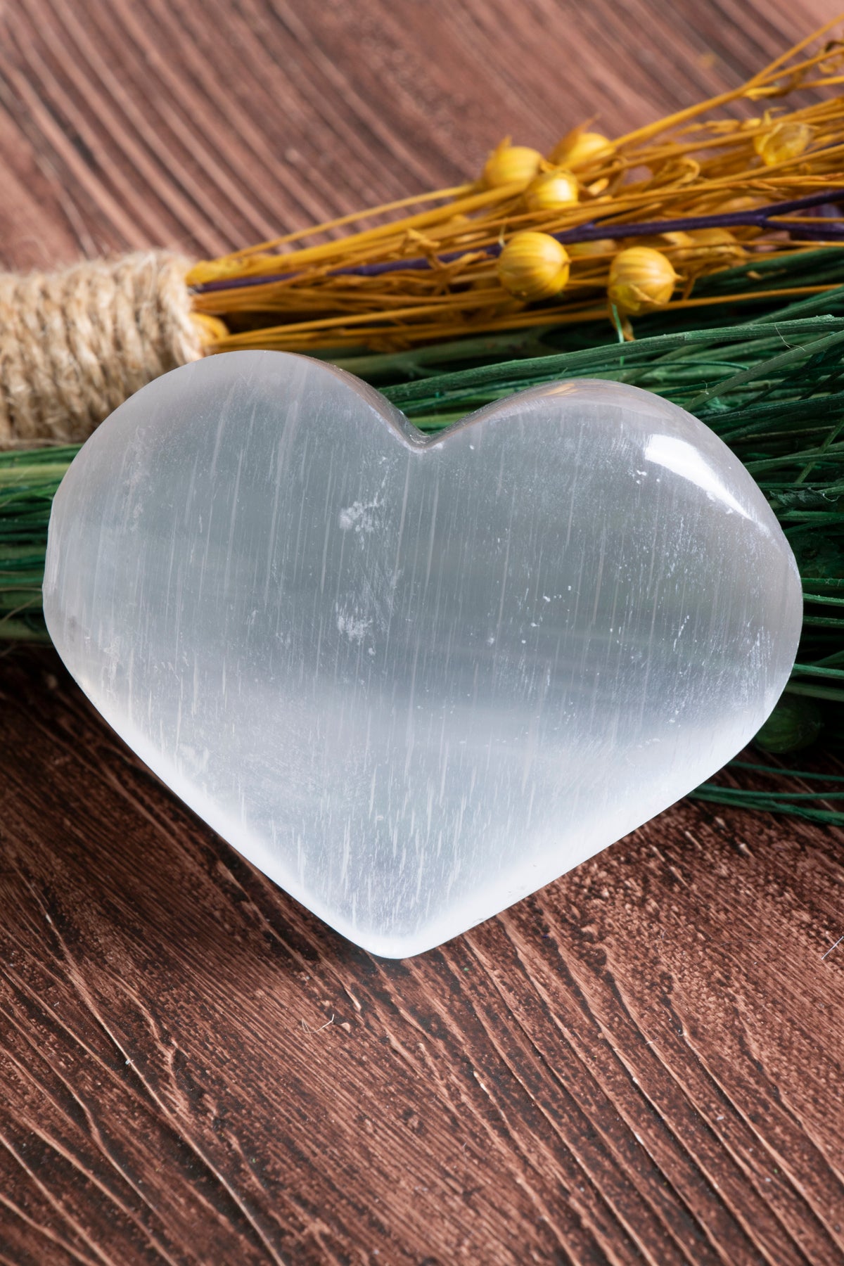 Image of Sertifikalı Selenit Yüksek Frekans Kalbi S.K: 0063