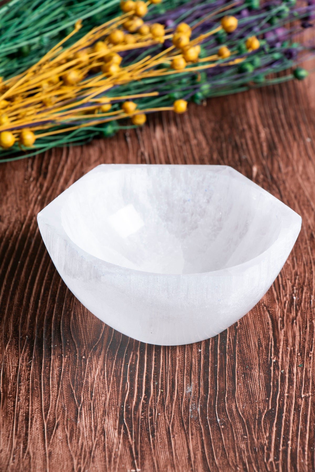 Image of Sertifikalı Selenit Enerji Peteği Altıgen Tabak S.K: 0065