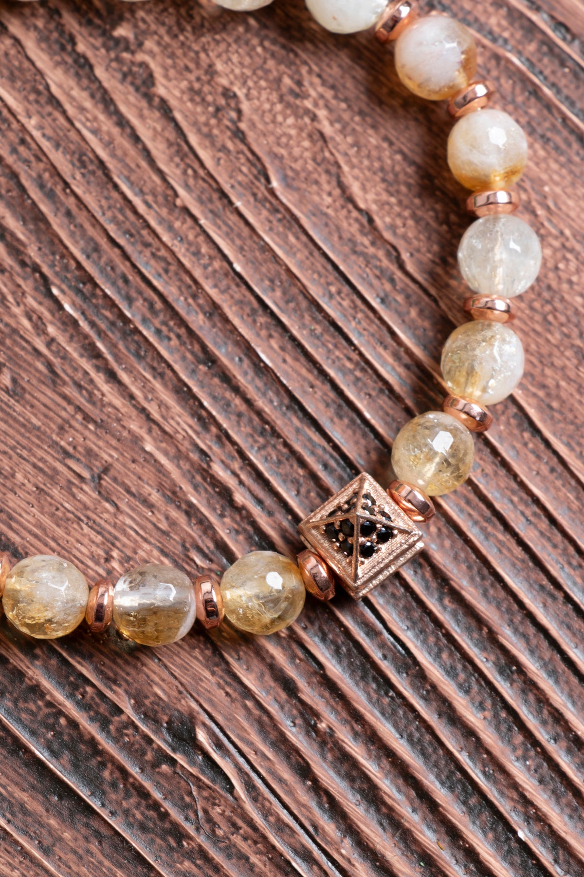 Image of Sertifikalı Sitrin Doğal Taş Bileklik