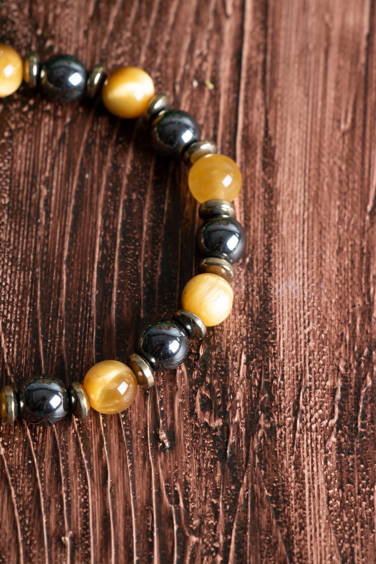 Image of Sertifikalı Kaplan Gözü Hematit Doğal Taş Bileklik