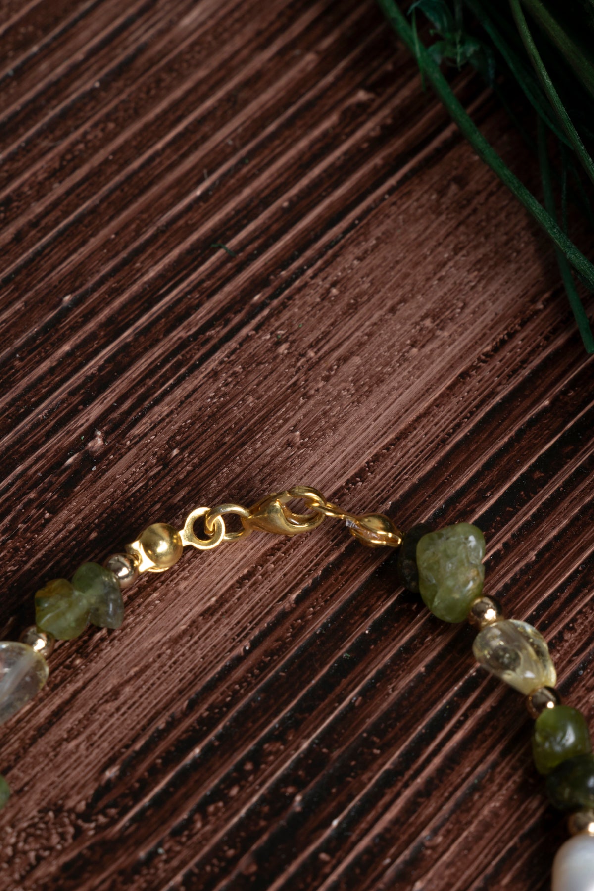 Image of Orijinal Sertifikalı Zebercet İnci Sitrin Doğal Taş Bileklik