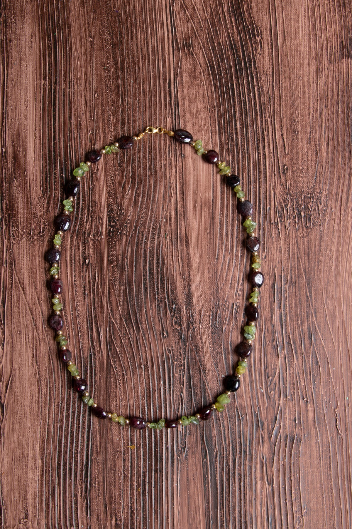 Image of Orijinal Sertifikalı Lal Zebercet Doğal Taş Kolye