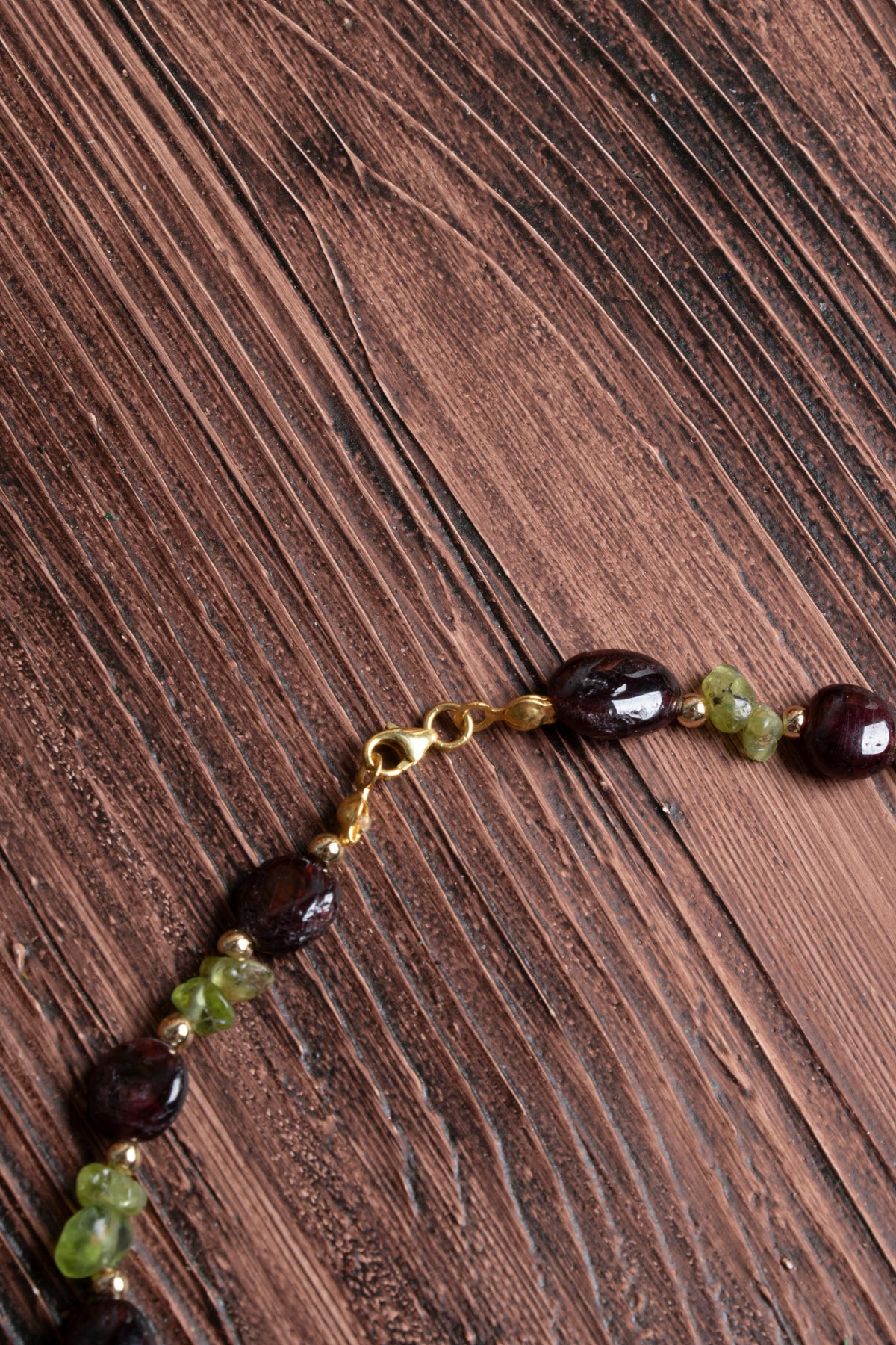 Image of Orijinal Sertifikalı Lal Zebercet Doğal Taş Kolye