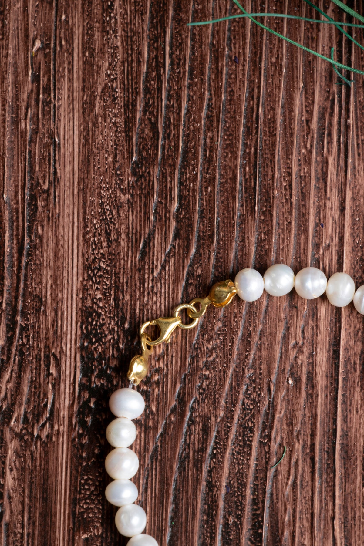 Image of Orijinal Sertifikalı İnci Zebercet Sitrin Gümüş Kapama Doğal Taş Bileklik