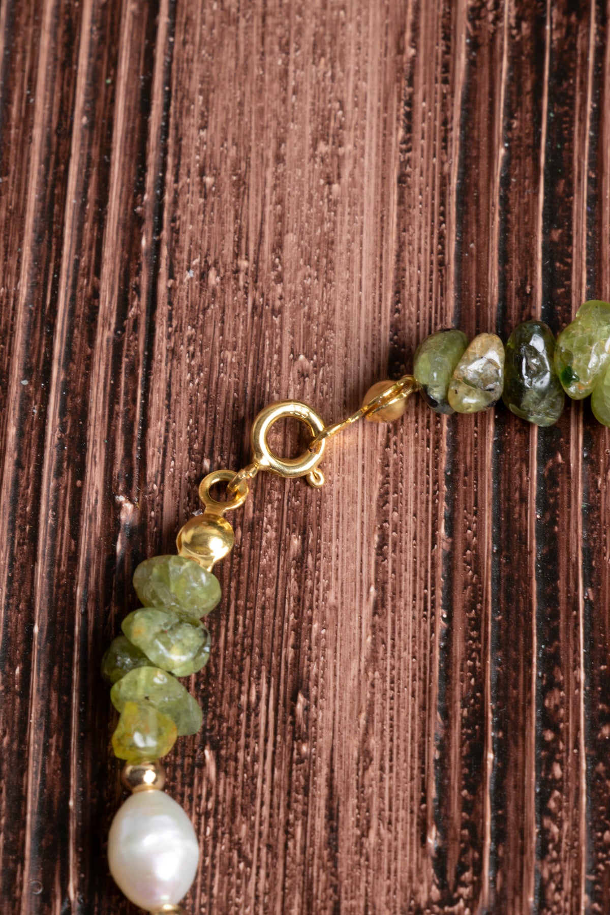 Image of Orijinal Sertifikalı Zebercet İnci Hematit Doğal Taş Gümüş Kapama Bileklik