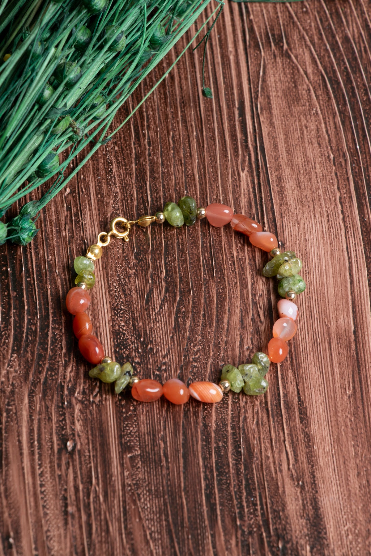 Image of Orijinal Sertifikalı Akik Zeberced Hematit Doğal Taş Gümüş Kapama Bileklik