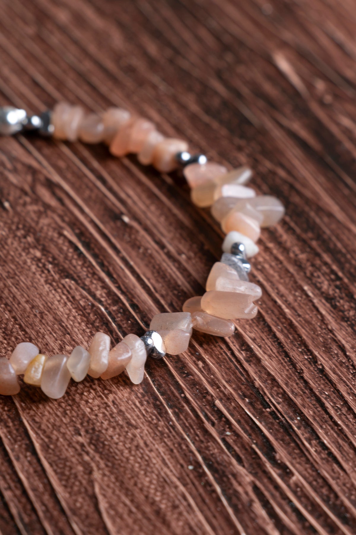 Image of Sertifikalı Güneş Taşı Hematit Gümüş Kapama (925 ayar) Doğal Taş Bileklik