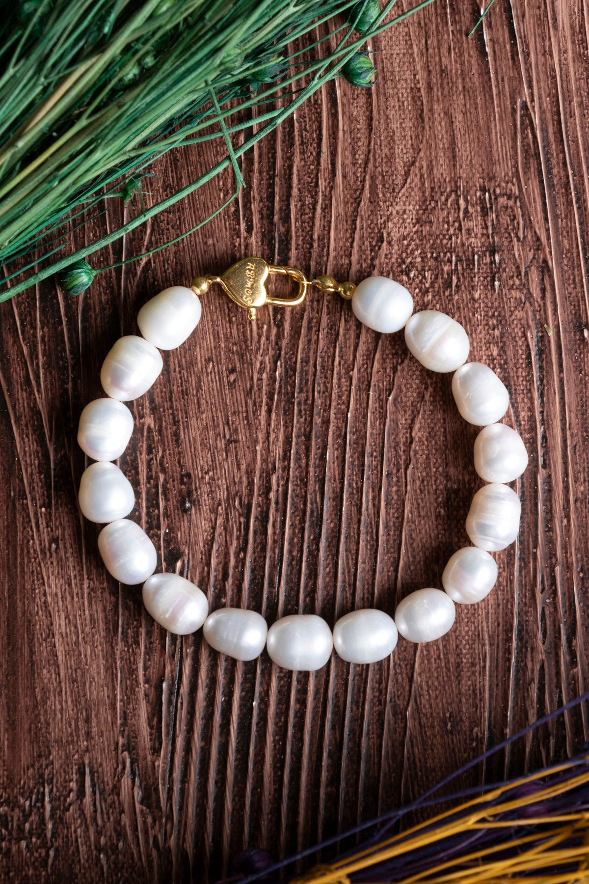 Image of Sertifikalı İnci Doğal Taş Bileklik