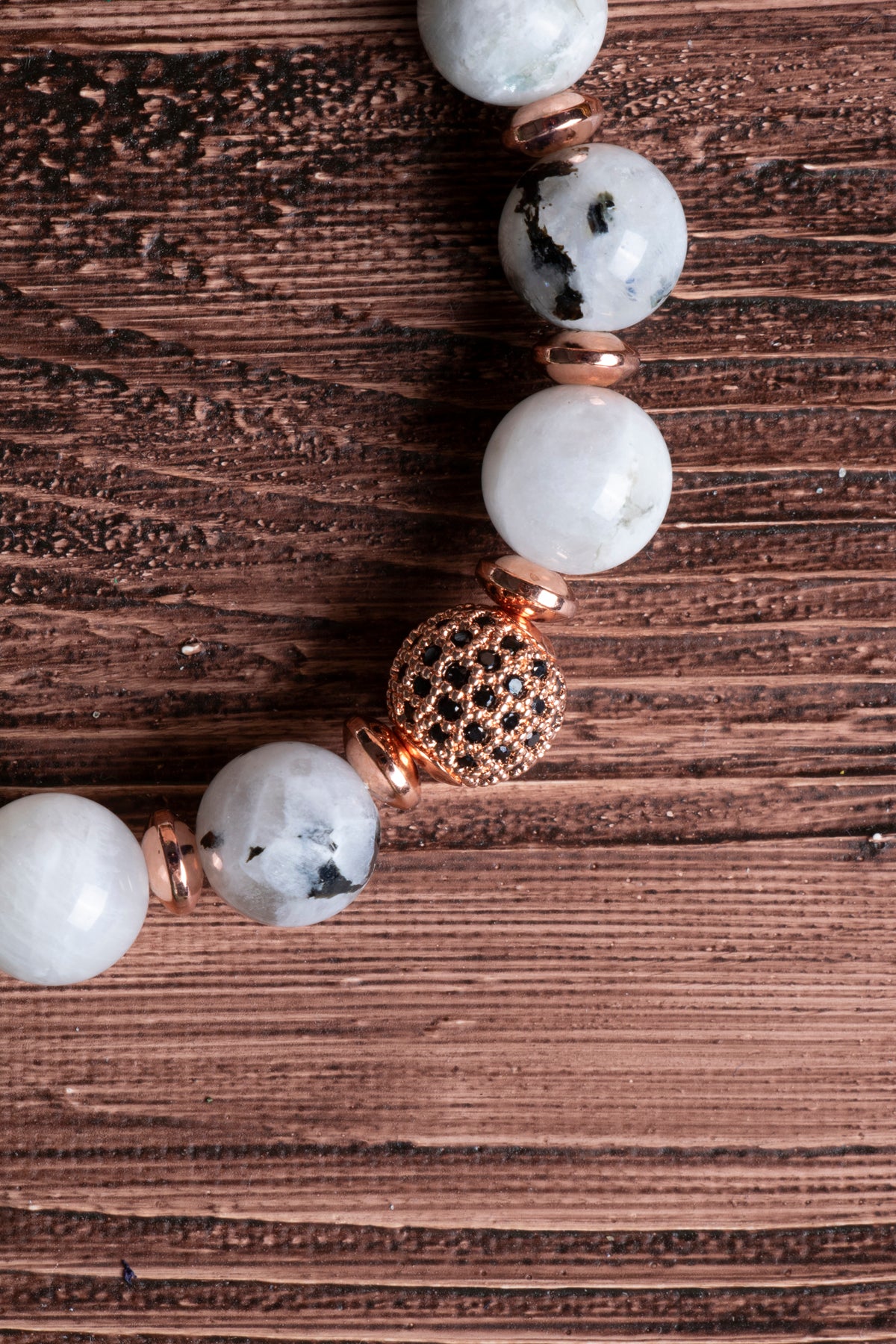 Image of Sertifikalı Aytaşı Doğal Taş Zirkon Aparatlı Bileklik