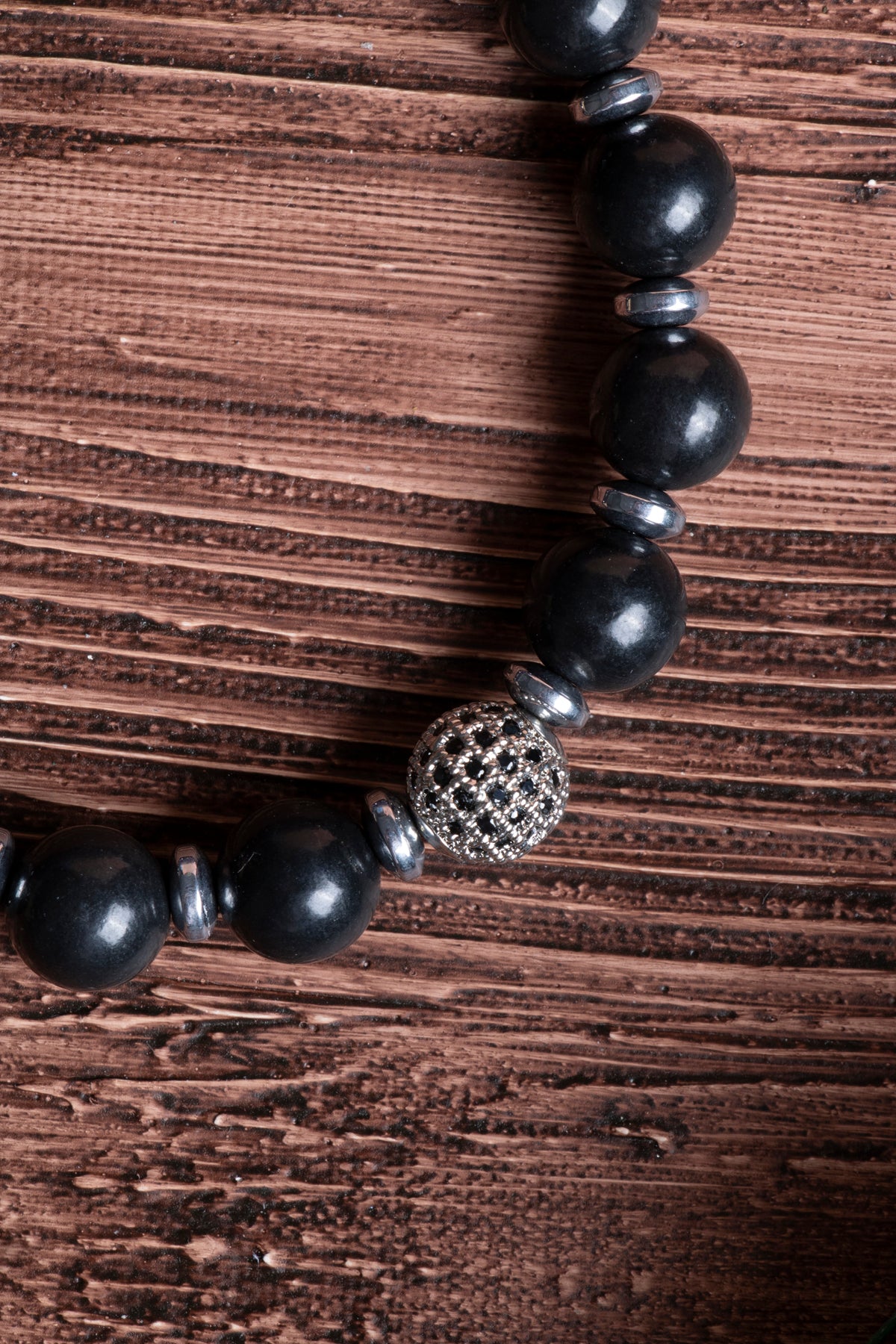 Image of Sertifikalı Şungit Doğal Taş Bileklik