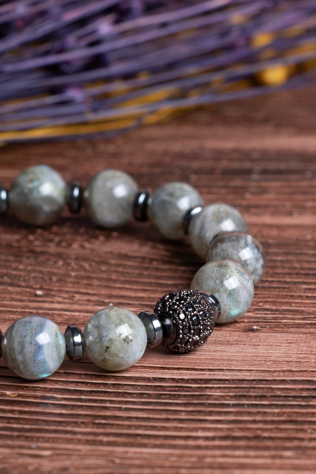 Image of Sertifikalı Labradorit Doğal Taş Bileklik