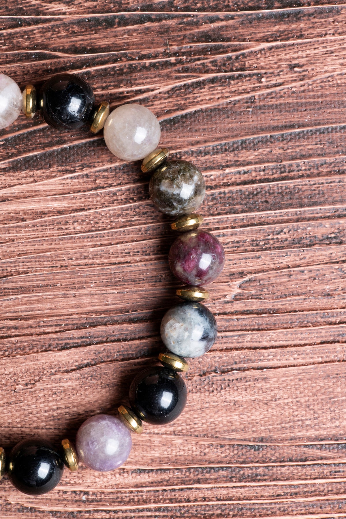 Image of Sertifikalı Turmalin Doğal Taş Zirkon Aparatlı Bileklik