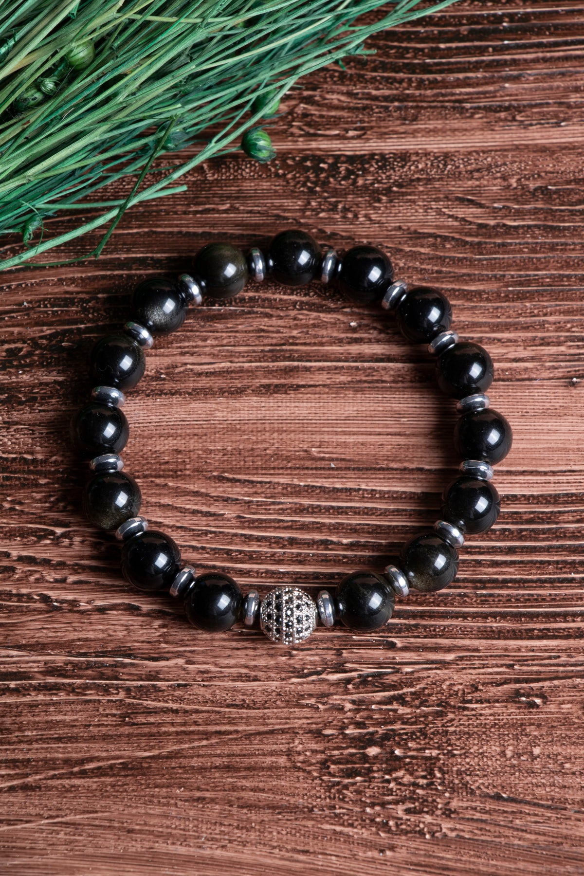 Image of Sertifikalı Turmalin Doğal Taş Zirkon Aparatlı Bileklik