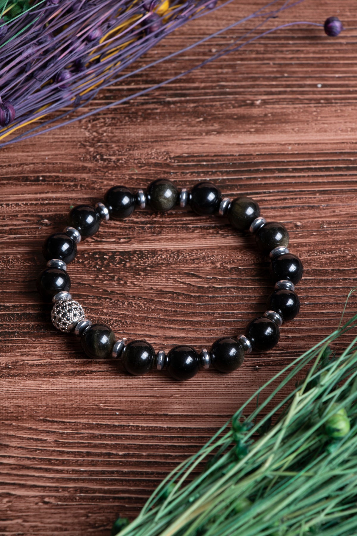 Image of Sertifikalı Turmalin Doğal Taş Zirkon Aparatlı Bileklik