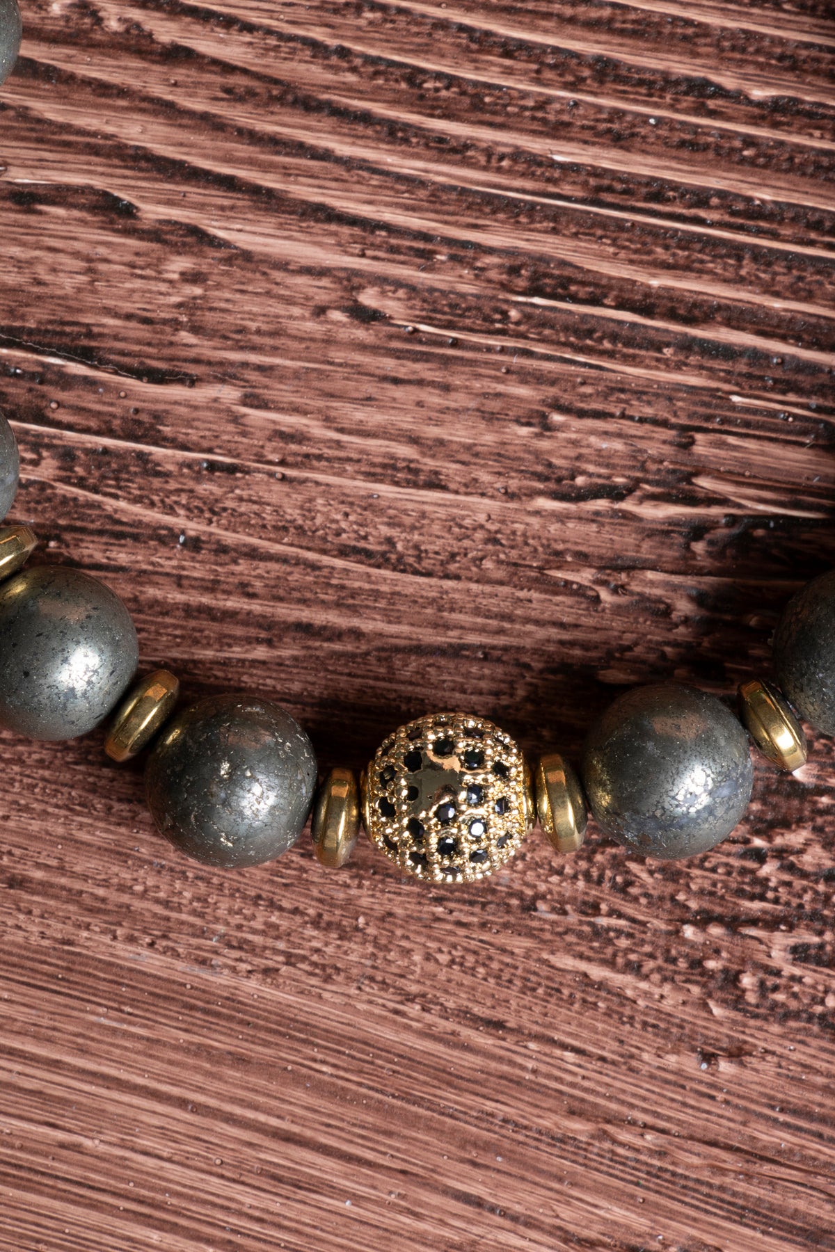 Image of Sertifikalı Prit Doğal Taş Zirkon Aparatlı Bileklik