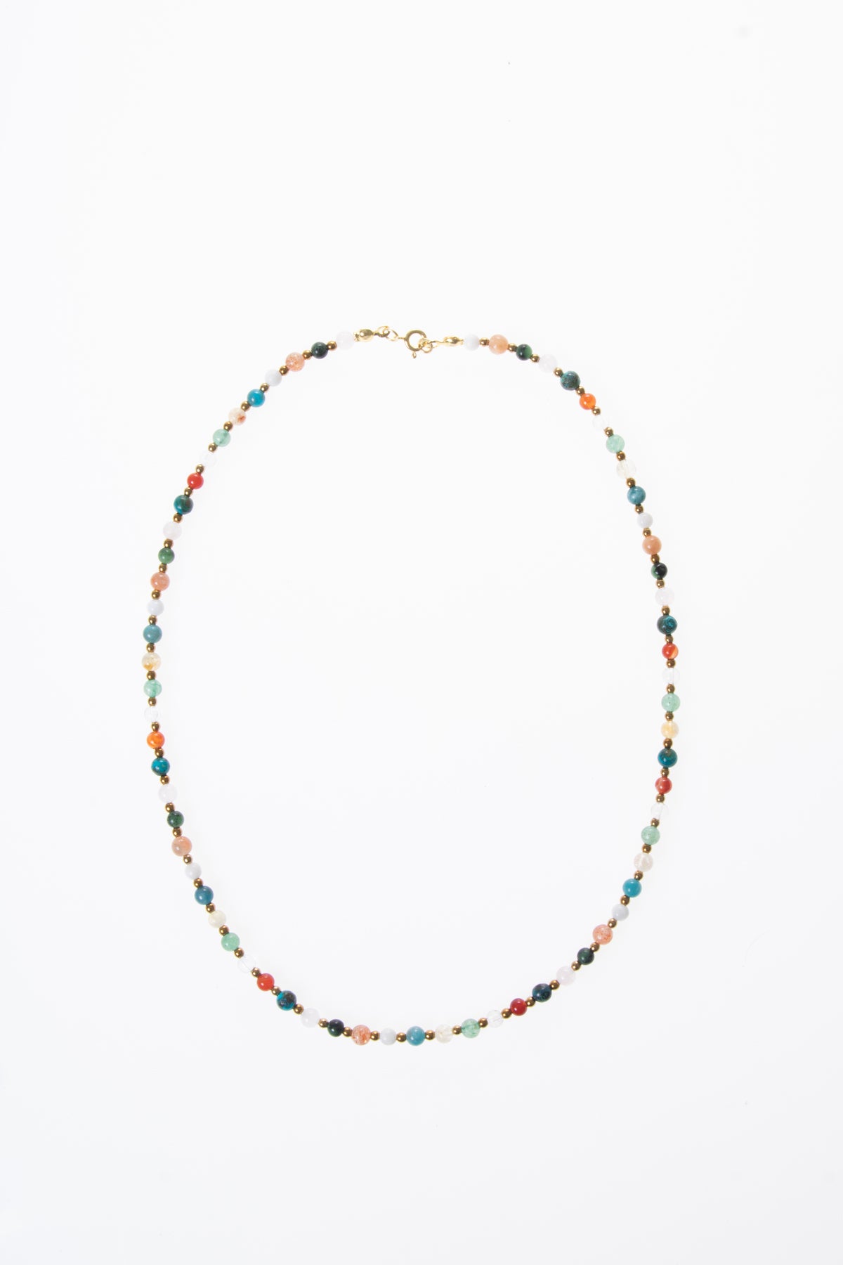 Image of Sertifikalı Doğal Taş İkizler Burcu Kolyesi