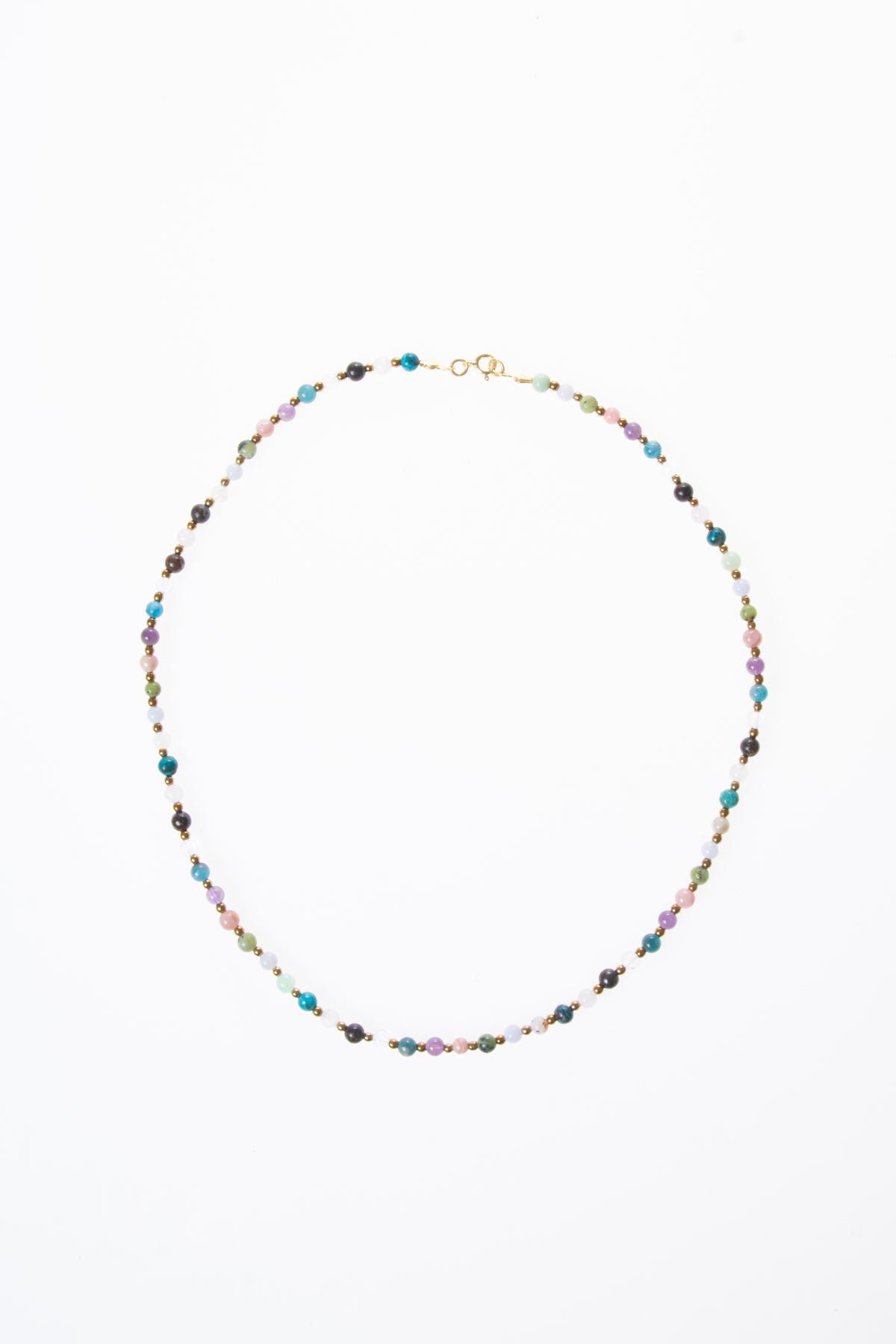 Image of Sertifikalı Doğal Taş Boğa Burcu Kolyesi