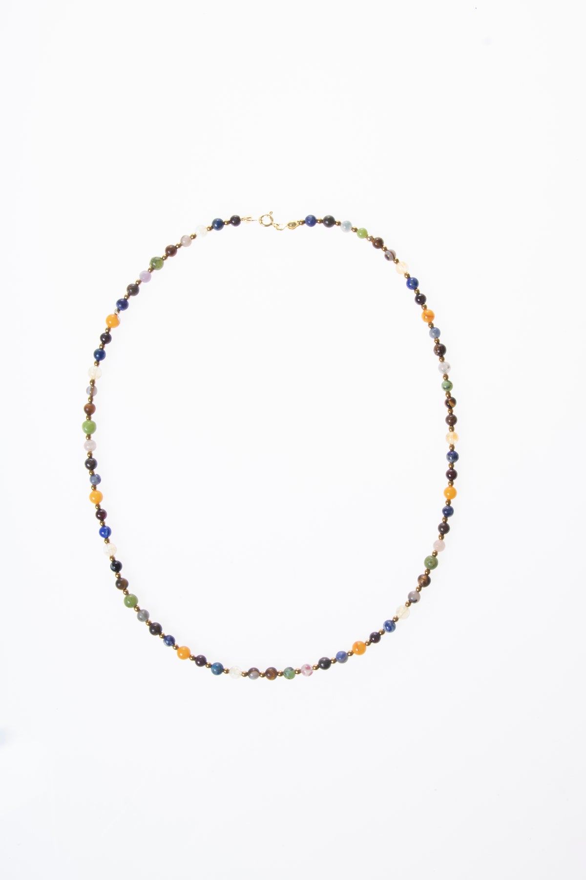 Image of Sertifikalı Doğal Taş Aslan Burcu Kolyesi