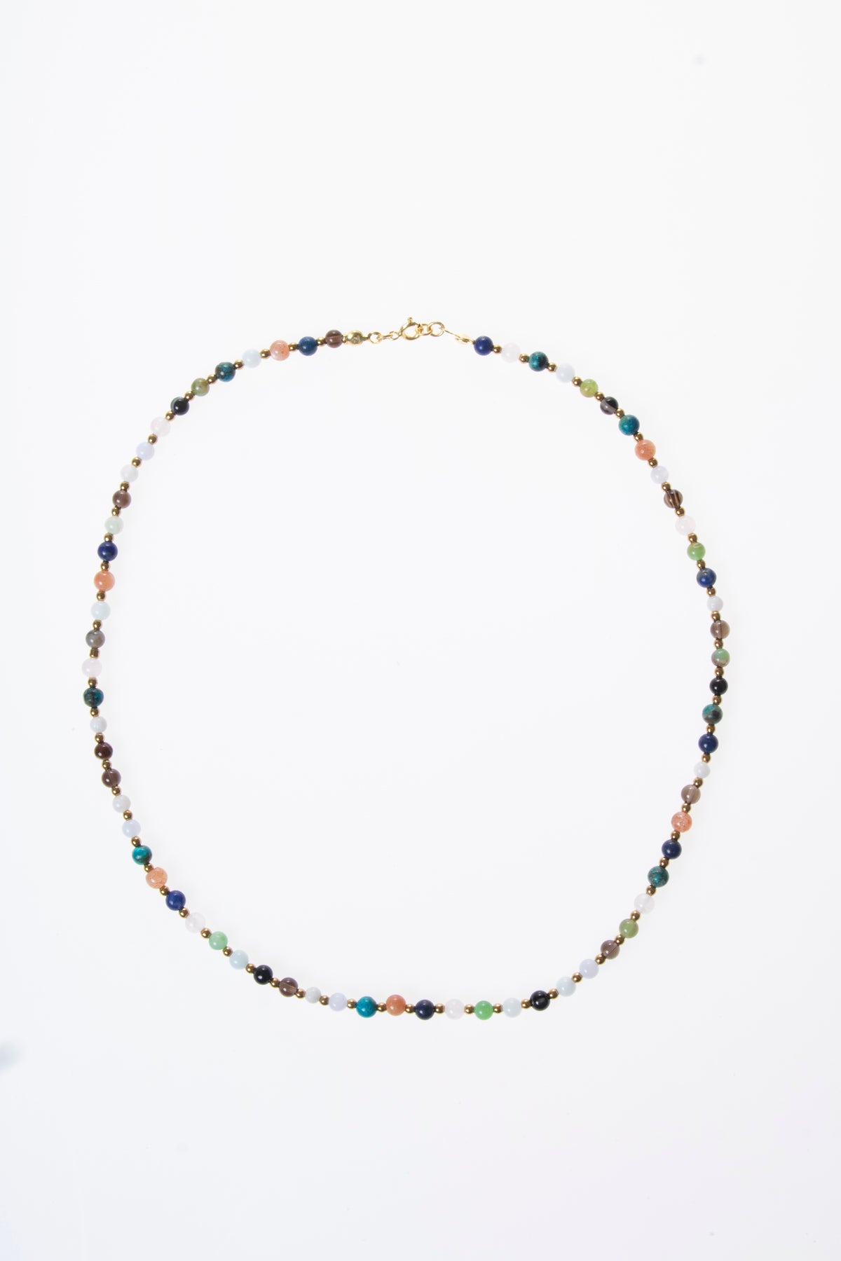 Image of Sertifikalı Doğal Taş Terazi Burcu Kolyesi