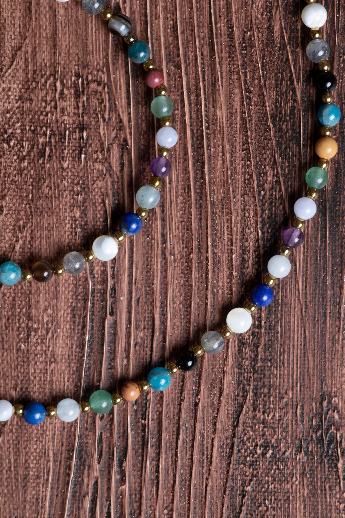 Image of Sertifikalı Doğal Taş Yay Burcu Kolye - Bileklik Seti