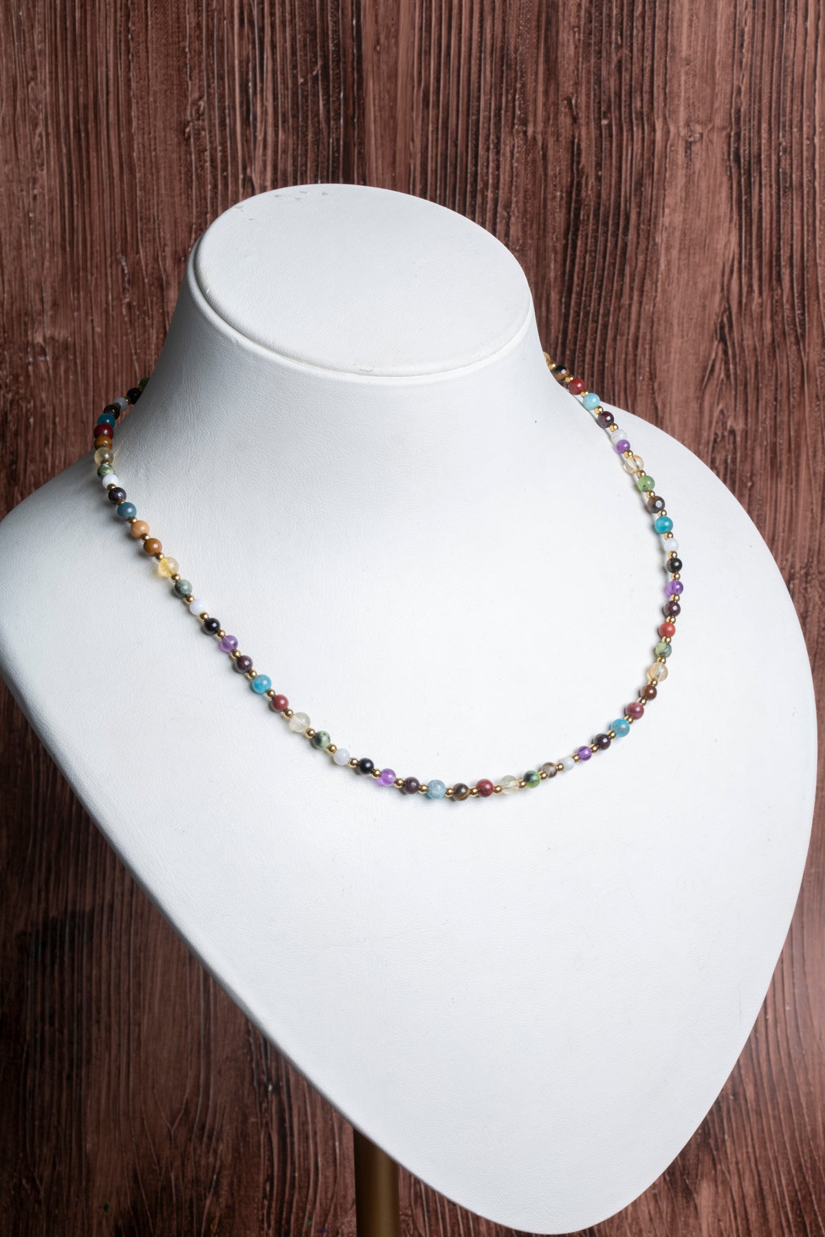 Image of Sertifikalı Doğal Taş Akrep Burcu Kolyesi