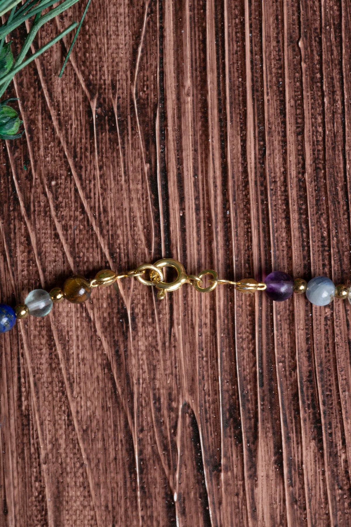 Image of Sertifikalı Doğal Taş Balık Burcu Kolyesi