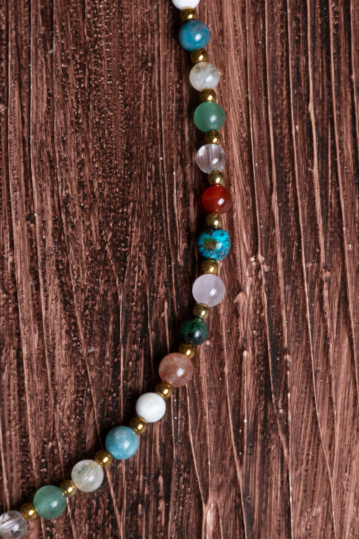 Image of Sertifikalı Doğal Taş İkizler Burcu Kolyesi