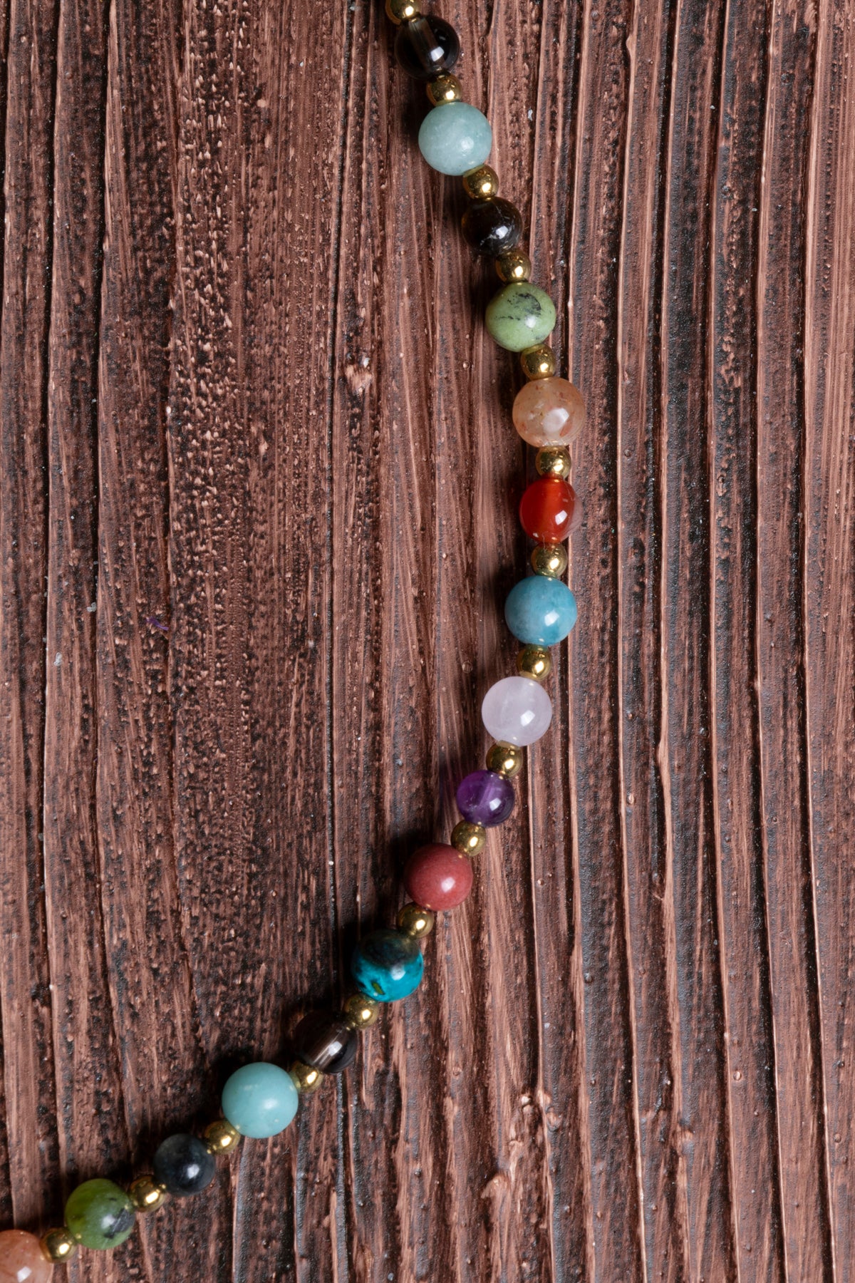 Image of Sertifikalı Doğal Taş Başak Burcu Kolyesi