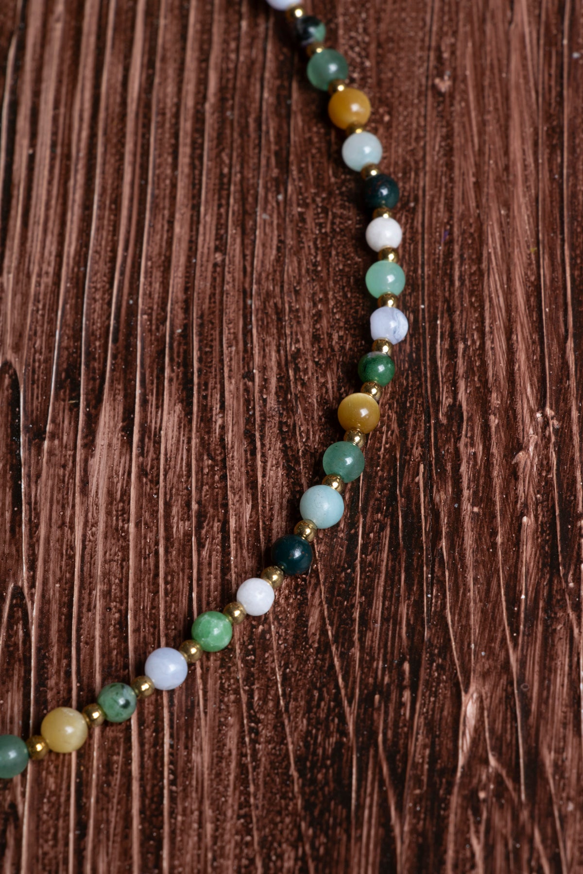 Image of Sertifikalı Doğal Taş Yengeç Burcu Kolyesi