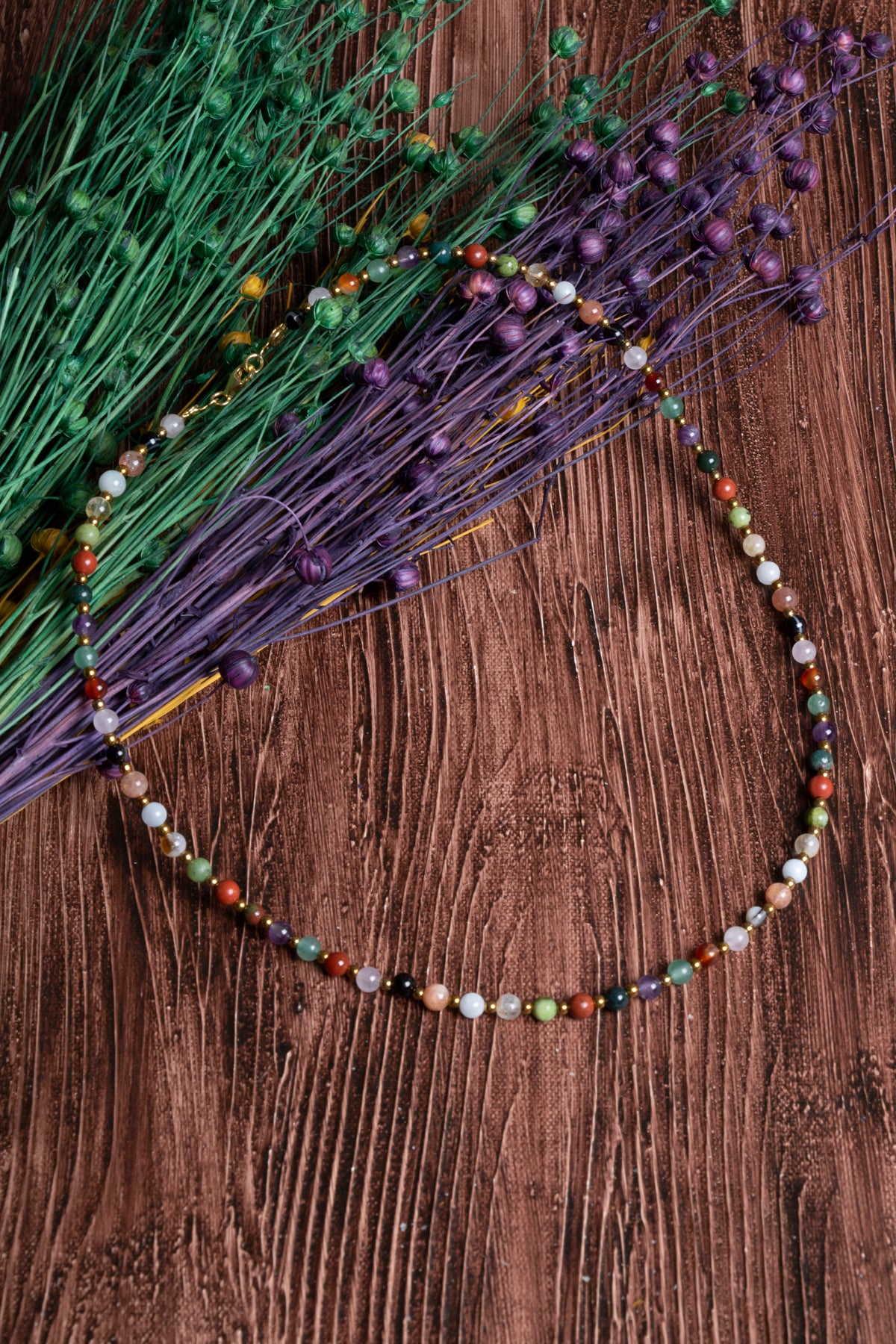 Image of Sertifikalı Doğal Taş Koç Burcu Kolyesi