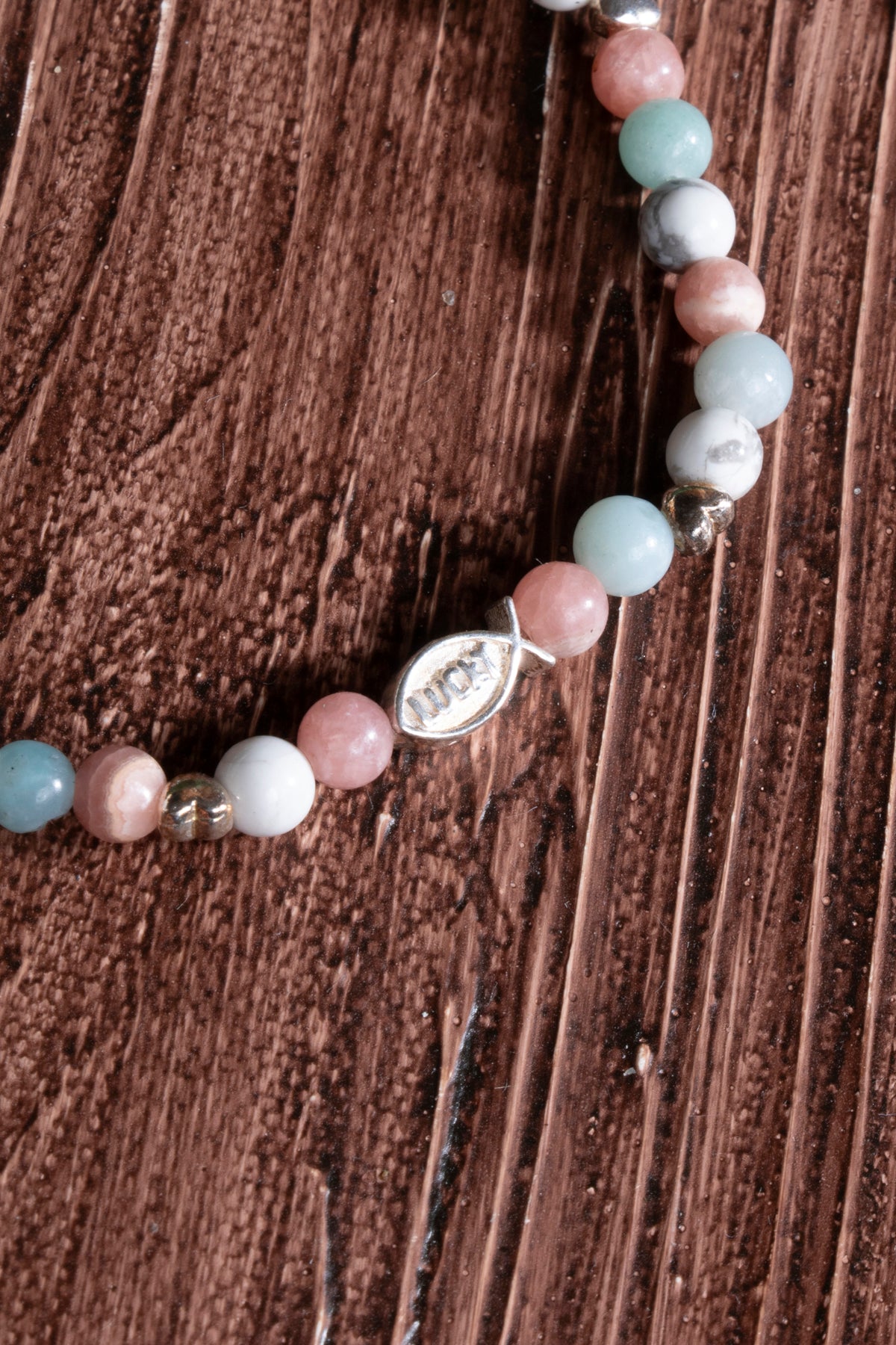 Image of Sertifikalı Ay Taşı Güneş Taşı Amazonit Doğal Taş Bileklik