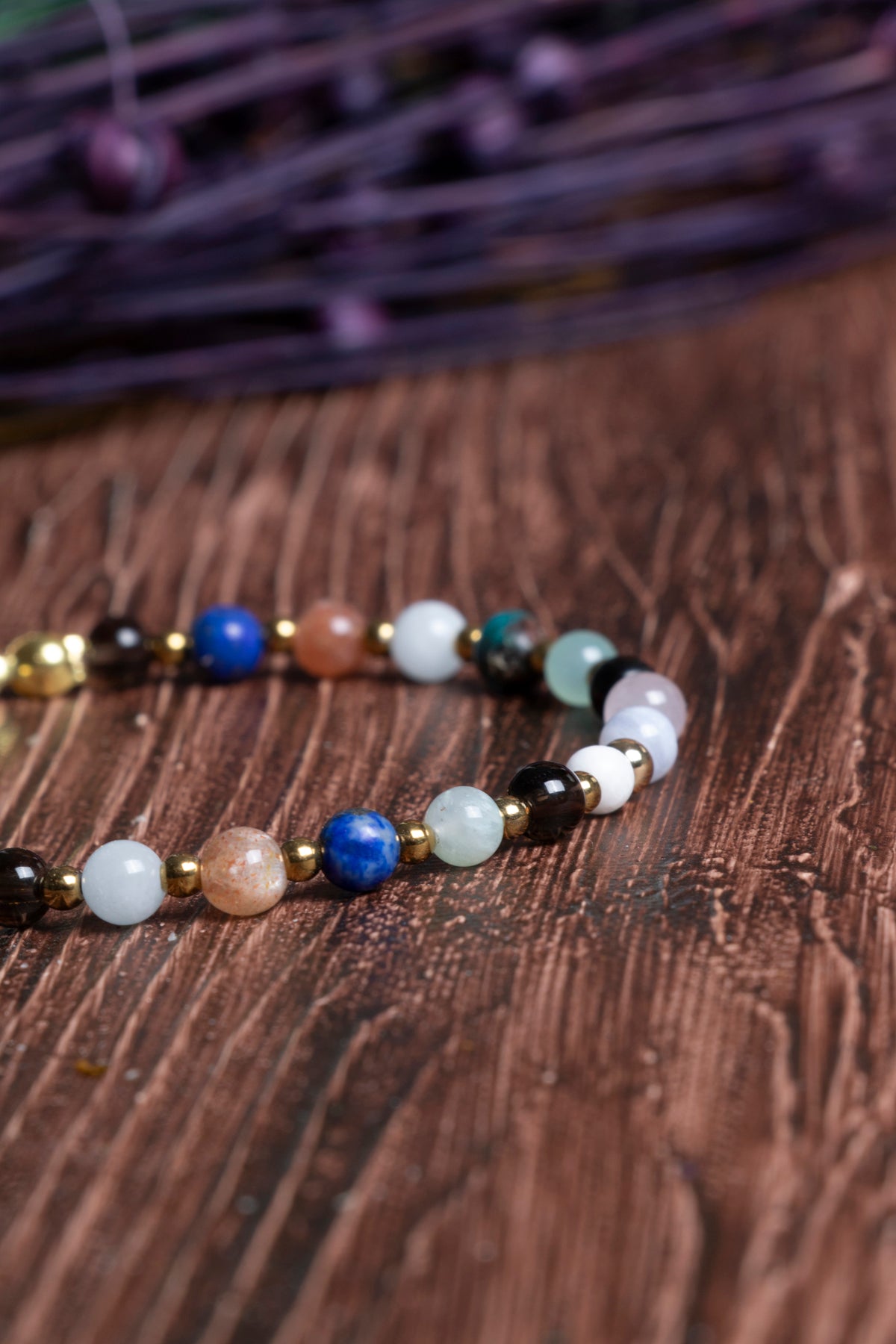 Image of Sertifikalı Doğal Taş Terazi Burcu Bilekliği