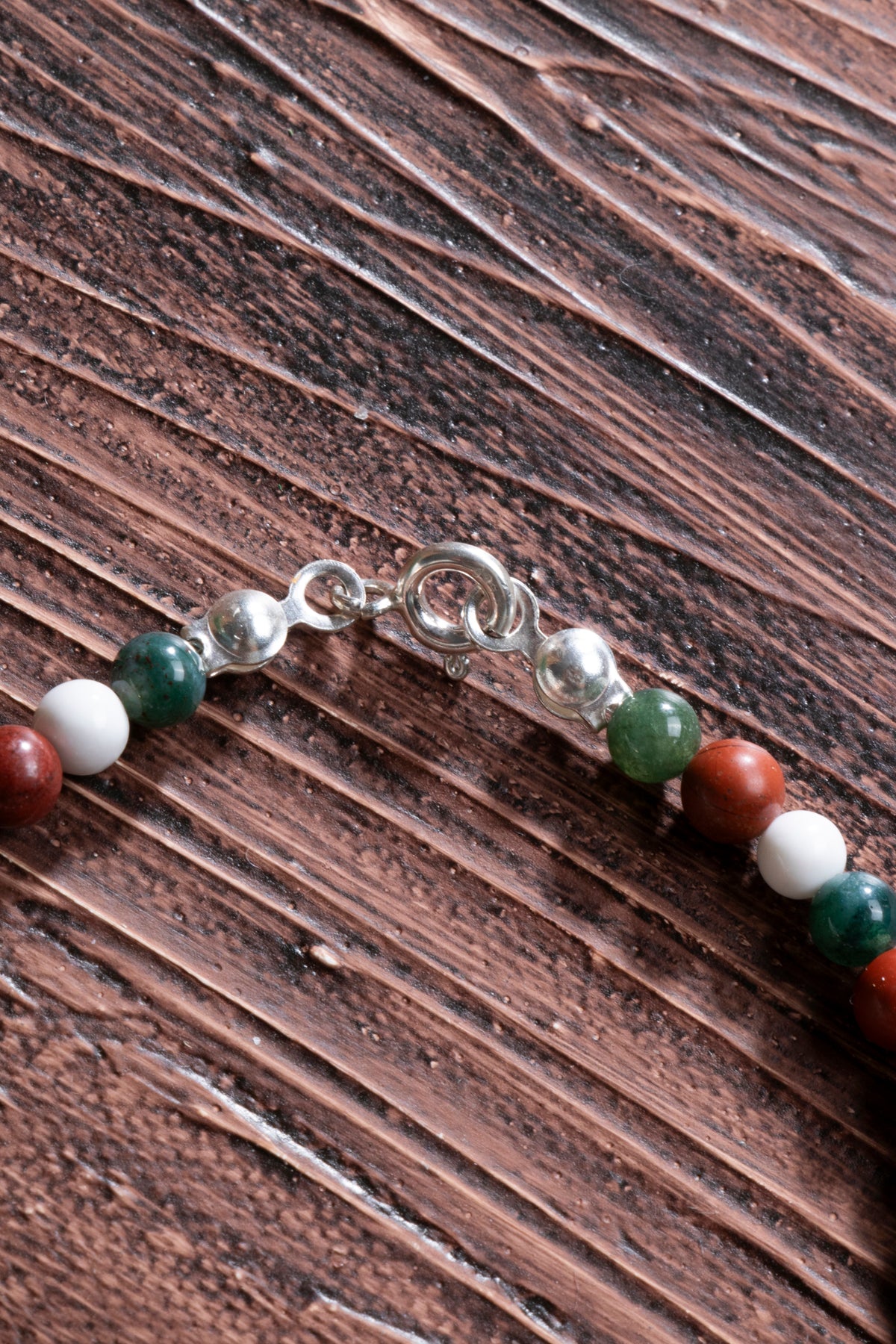 Image of Sertifikalı Jasper Havlit Akik Doğal Taş Bileklik