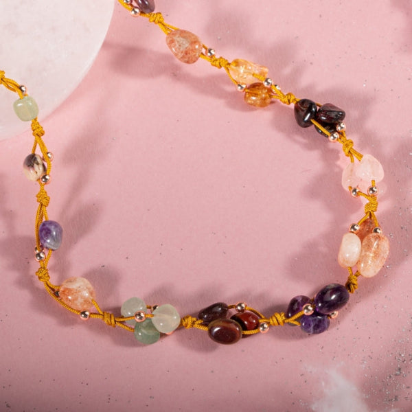 Image of Burcunuza özel doğal taş kolye